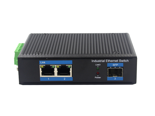OPK-4500-1GX2GT 10/100/1000Base-TX (PoE) から 1000Base-FX インダストリアルメディア変換機