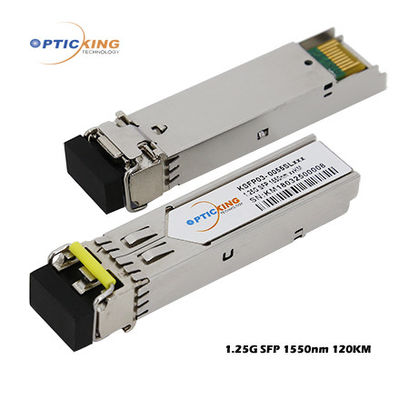 アクセス ネットワークのための1.25のG SFP 1550nm 120km SFP LCモジュール