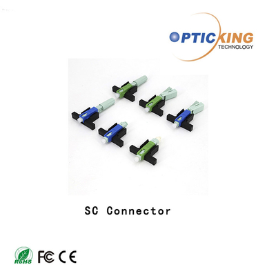 SC APCの視覚の速いコネクター